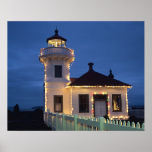 WA, Mukilteo, Mukilteo Lighthouse Poster