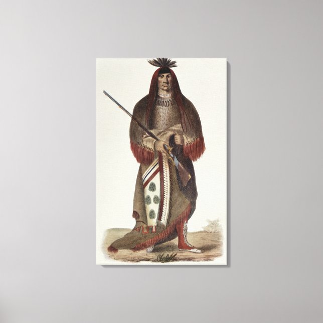 Wa-Na-Ta oder 'The Charger', Großmeister Leinwanddruck (Vorderseite)