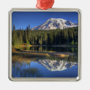 WA, Rainier National Park, Rainier Ornament Aus Metall