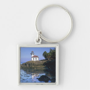 WA, San Juan Island, Lime Kiln Leuchtturm Schlüsselanhänger