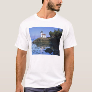 WA, San Juan Island, Lime Kiln Leuchtturm T-Shirt