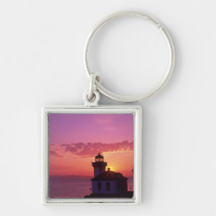 WA, San Juan Island, Limon Kiln Lighthouse, 1919,  Schlüsselanhänger