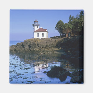 WA, San Juan Island, Limoner Kiln Leuchtturm Magnet