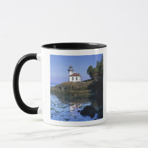 WA, San Juan Island, Limoner Leuchtturm von Kiln Tasse
