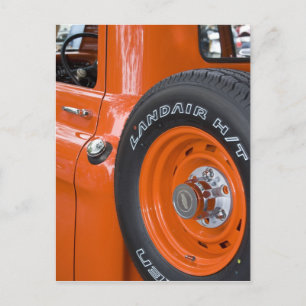 WA, Seattle, Klassischer Lieferwagen. Postkarte