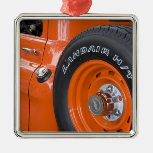 WA, Seattle, Klassischer Pick-up. Ornament Aus Metall