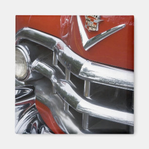 WA, Seattle, klassisches amerikanisches Auto. 4 Magnet