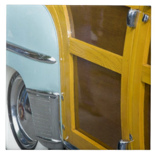 WA, Seattle, klassisches amerikanisches Automobil. Fliese