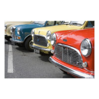 WA, Seattle, klassisches britisches Auto.