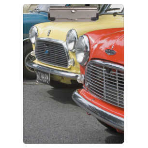 WA, Seattle, klassisches britisches Automobil. Klemmbrett