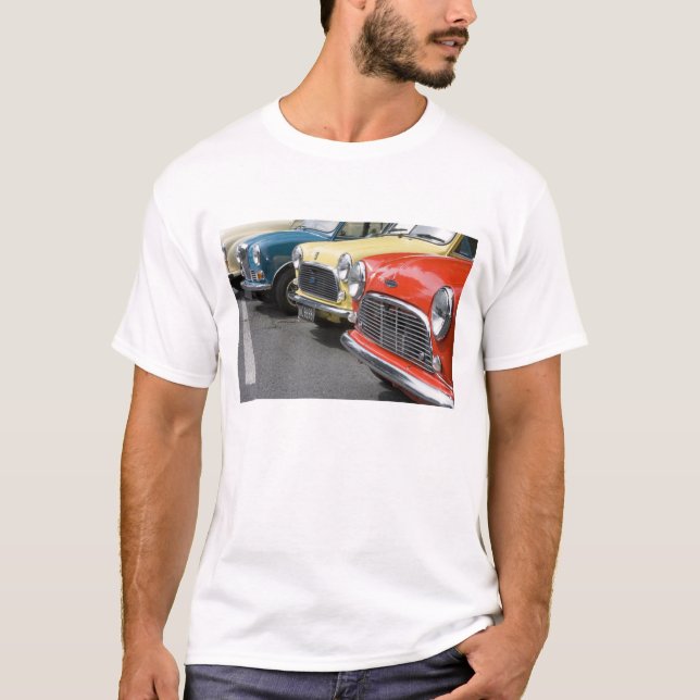 WA, Seattle, klassisches britisches Automobil T-Shirt (Vorderseite)