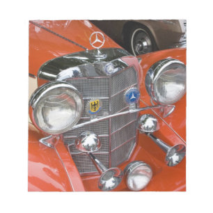 WA, Seattle, klassisches deutsches Automobil. Notizblock
