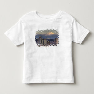 WA, Seattle, Mount Rainier aus Kerry Park Kleinkind T-shirt