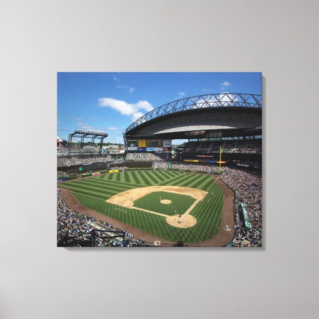 WA, Seattle, Safeco Field, Mariners Baseball Leinwanddruck (Vorderseite)