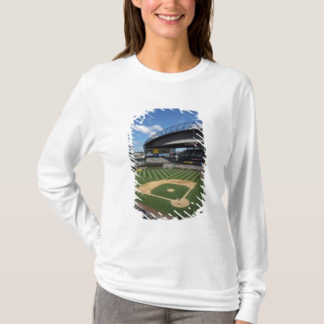 WA, Seattle, Safeco Field, Mariners Baseball T-Shirt (Vorderseite)