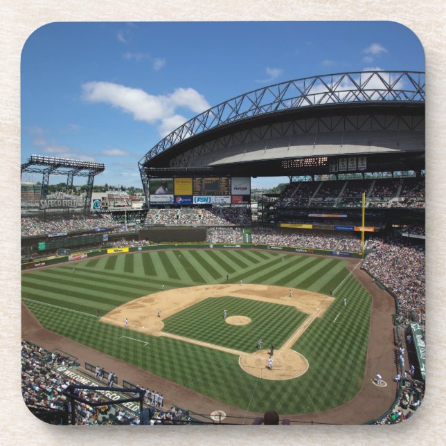 WA, Seattle, Safeco Field, Mariners Baseball Untersetzer (Vorderseite)