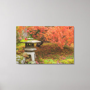 WA, Seattle, Washington Park Arboretum, Japanisch  Leinwanddruck
