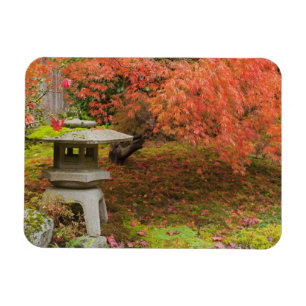 WA, Seattle, Washington Park Arboretum, Japanisch  Magnet