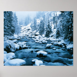 WA, Wenatchee National Forest, Kaskade Poster