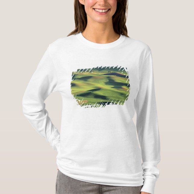 WA, Whitman Landkreis, Palouse Farmland, Ansicht T-Shirt (Vorderseite)