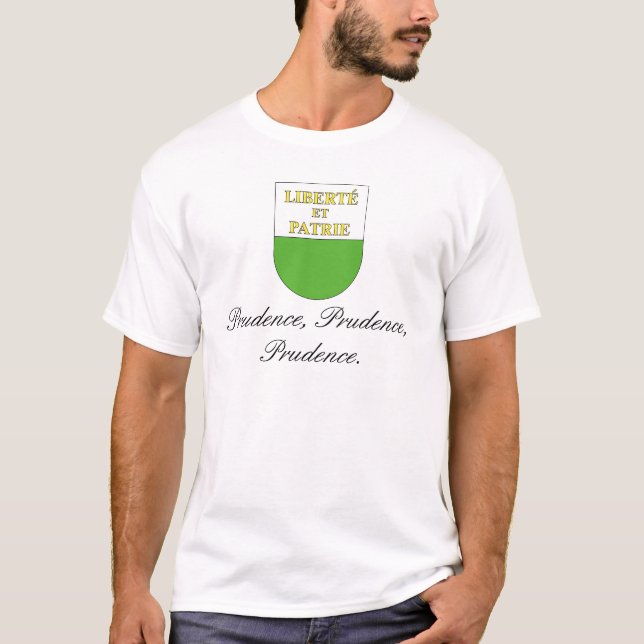 Waadt-Motto T-Shirt (Vorderseite)