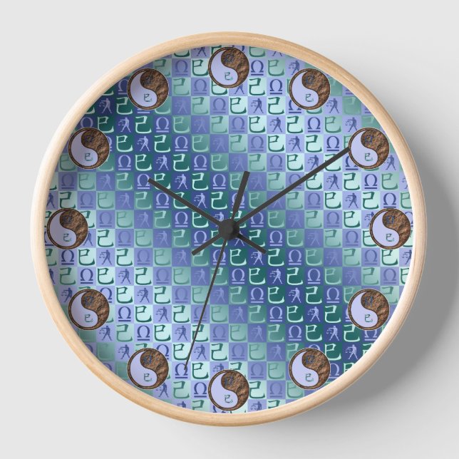 Waage & Erder Schlange Uhr (Vorderseite)