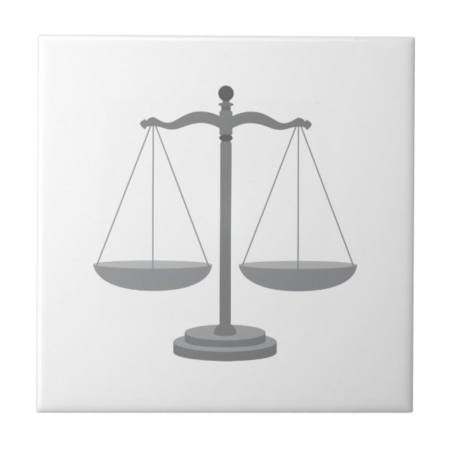 Waage Fliese (Vorderseite)