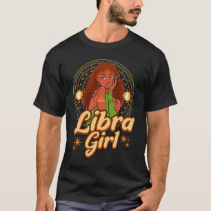 Waage Frau Astrologie Astrologe Sternzeichen Horos T-Shirt