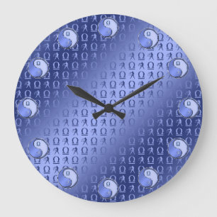 Waage Große Wanduhr