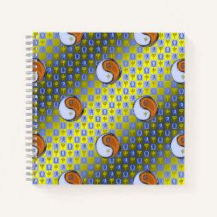 Waage & Holz-Affe Notizbuch