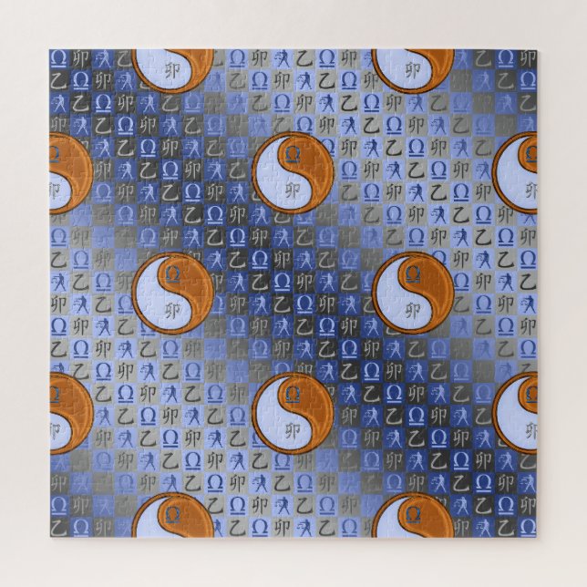 Waage & Holz-Hase Puzzle (Vertikal)