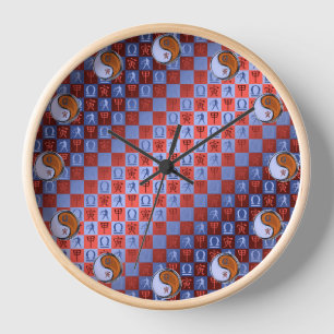 Waage & Holz Tiger Uhr