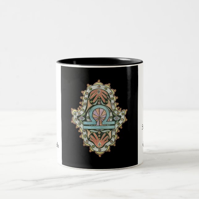 Waage Khamsa Tasse (Mittel)