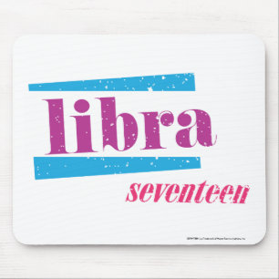 Waage lila mousepad
