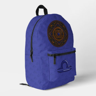 Waage-Mandala Bedruckter Rucksack