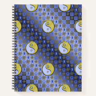 Waage & Metallhase Notizbuch
