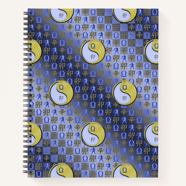 Waage & Metallhase Notizbuch (Vorderseite)