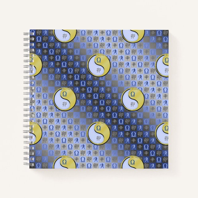 Waage & Metallhase Notizbuch (Vorderseite)