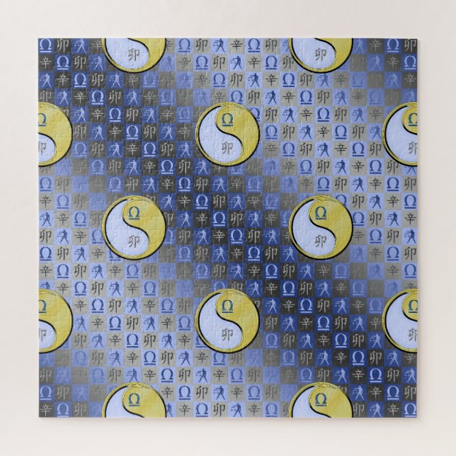 Waage & Metallhase Puzzle (Vertikal)
