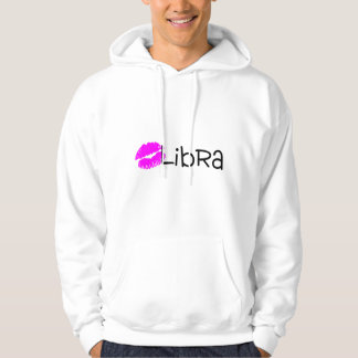 Waage mit rosa Kuss Hoodie