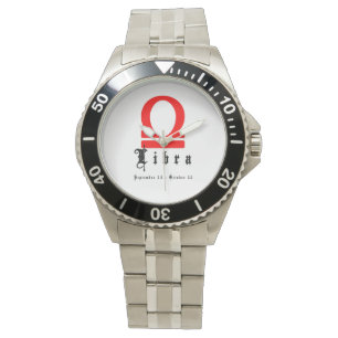 Waage Sternzeichen Astrologie Tierkreis Armbanduhr