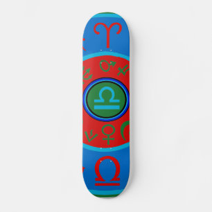 Waage-Sternzeichen-Skateboard Skateboard