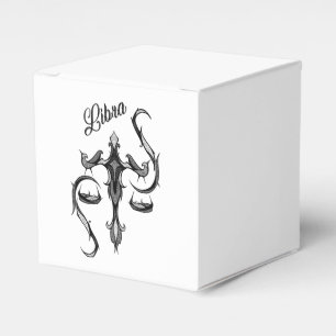Waage-Sternzeichen-Symbol Geschenkschachtel