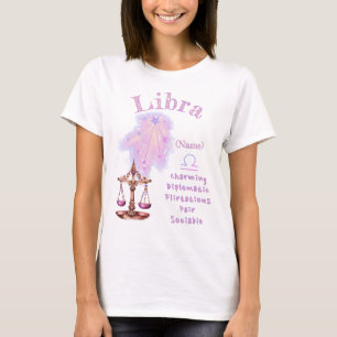 Waage-Sternzeichen T-Shirt *1