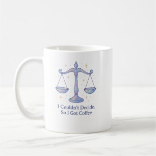 Waage-Sternzeichen-Tasse – Einhorn-Farben Kaffee-L Kaffeetasse
