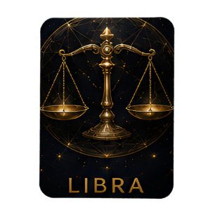 Waage Sternzeichen Waage Himmels Astrologie Symbol Magnet