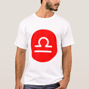 Waage-Symbol - Anpassbar T-Shirt