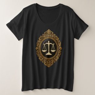 Waage / Wähle deine Größe Große Größe T-Shirt