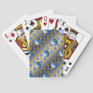 Waage & Wasser-Drache Spielkarten