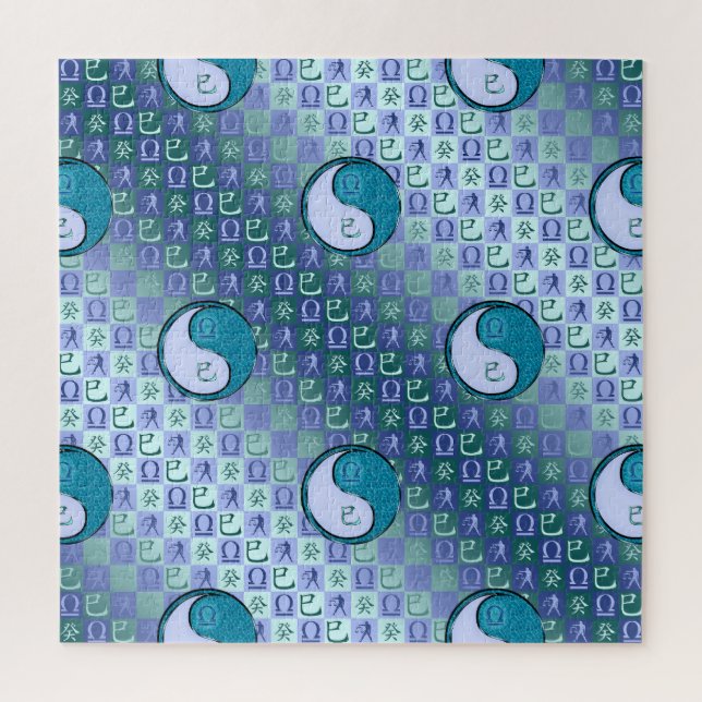 Waage & Wasser Schlange Puzzle (Vertikal)